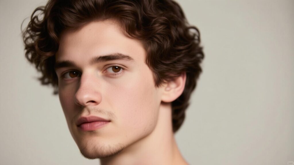 side part haircut